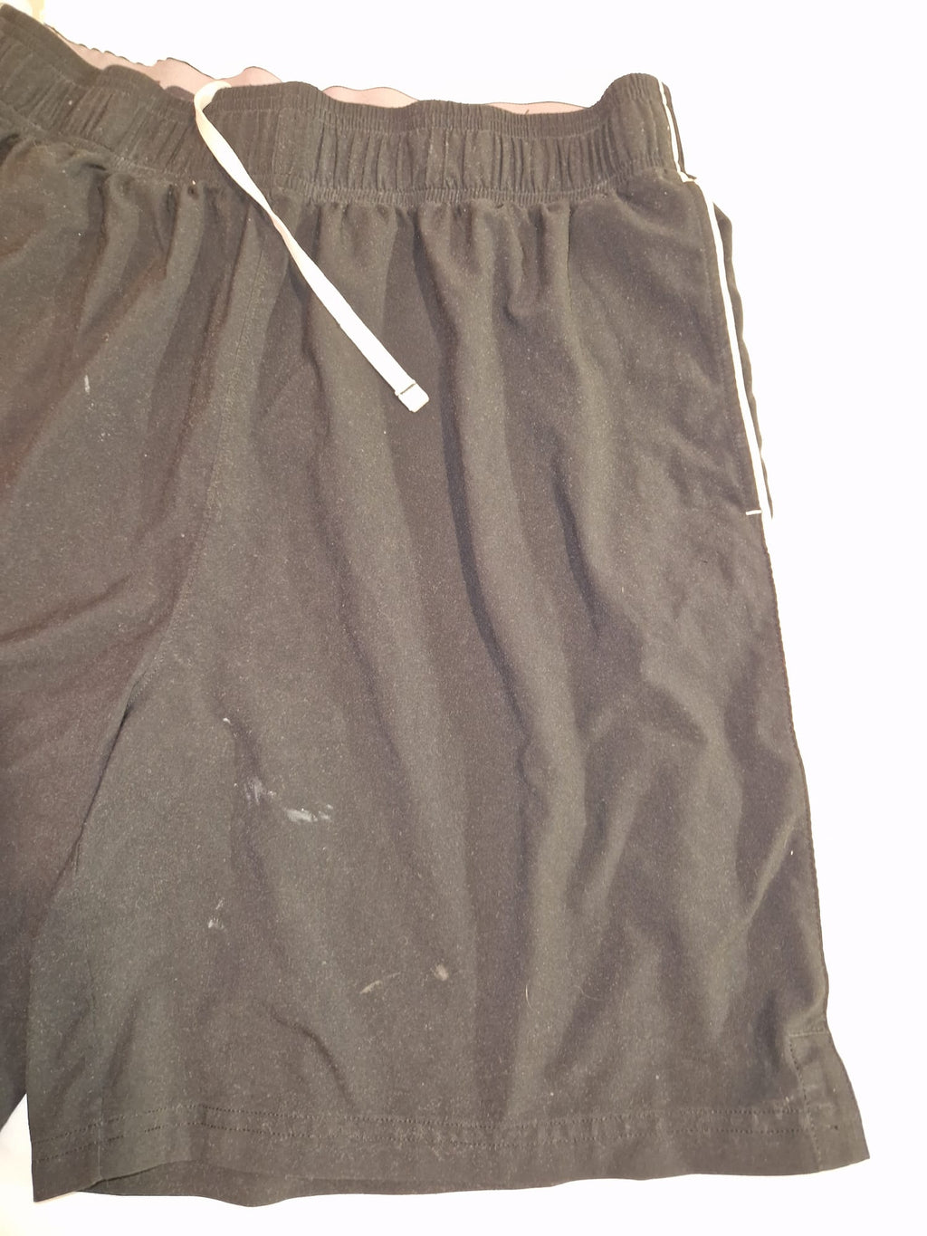 Black Drawstring Casual Shorts