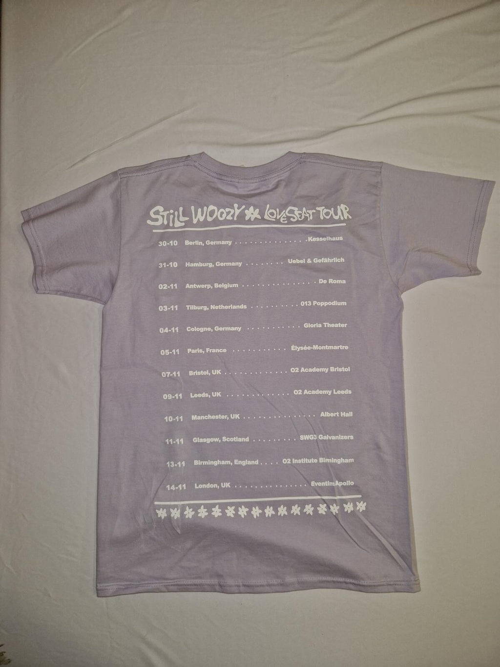 Still Woozy Love Seat Tour Graphic T-Shirt