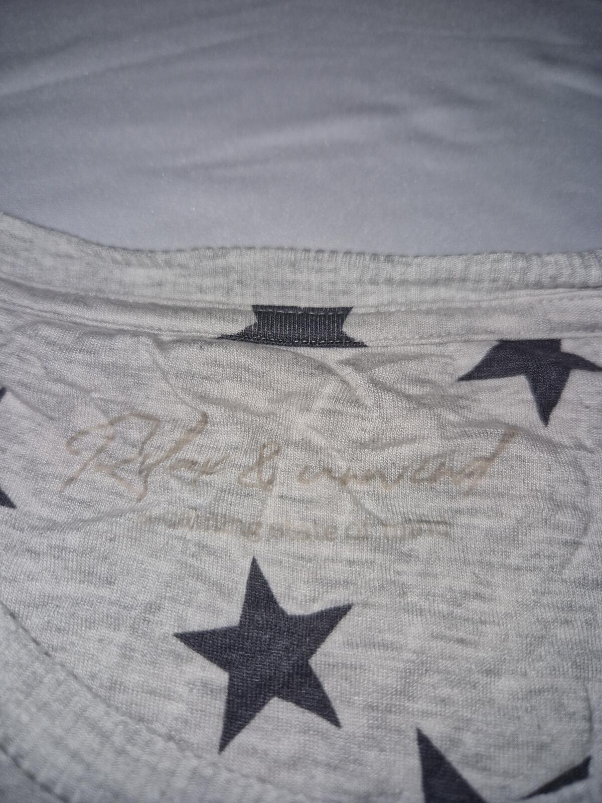 Alfani Women's Grey Star Print T-Shirt