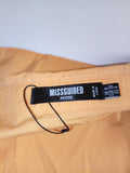 Missguided Petite Yellow Button-Up Shirt UK 8 / US 4