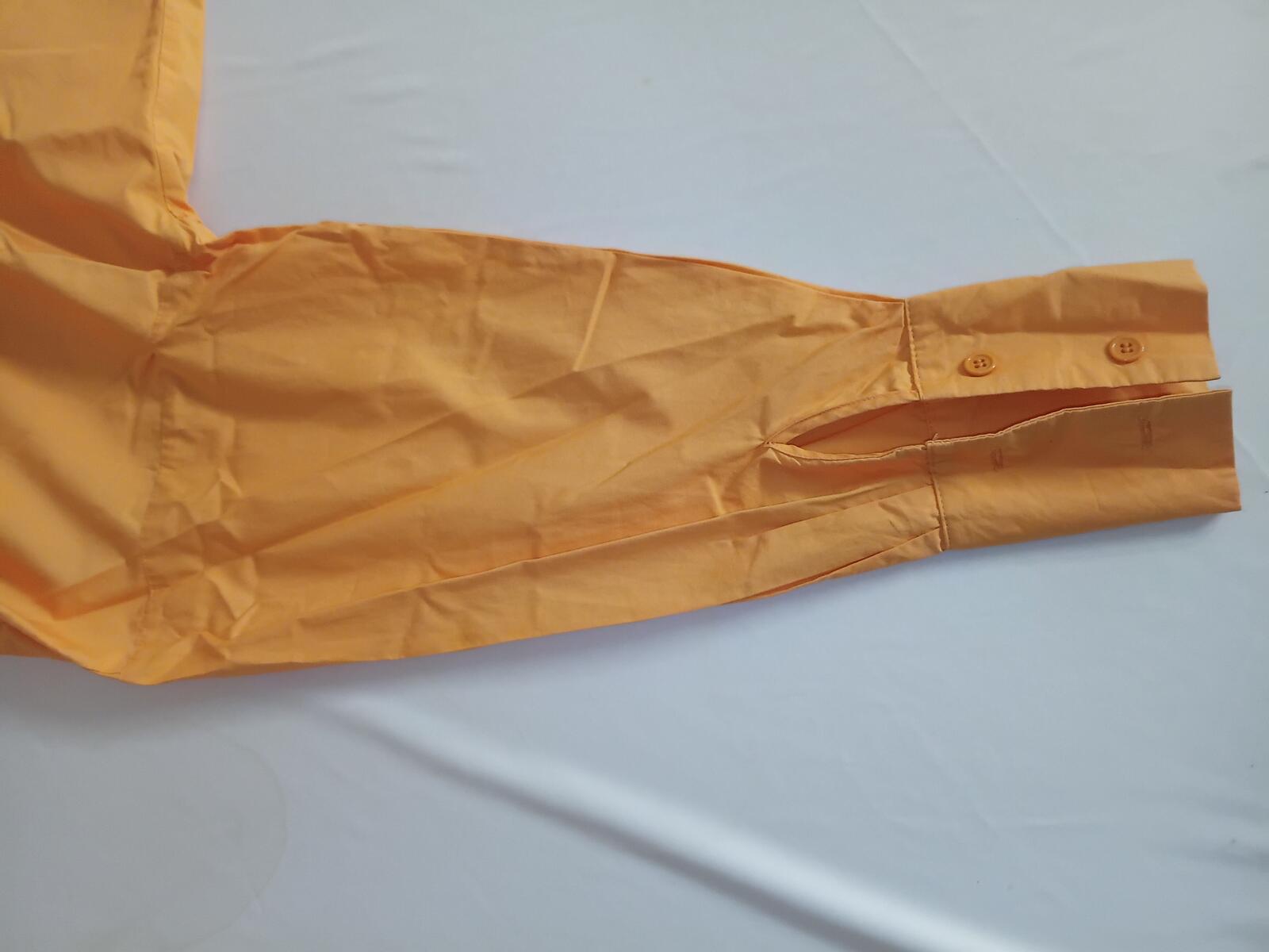Missguided Petite Yellow Button-Up Shirt UK 8 / US 4