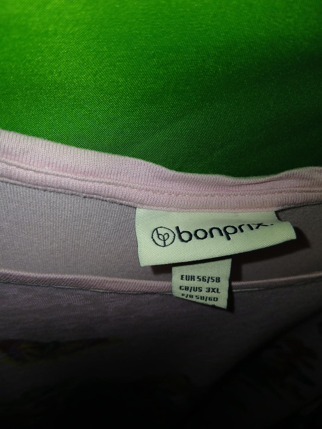 Bonprix Navy and Grey Stripe Batwing Top Size EUR 56/58 UK 32/34