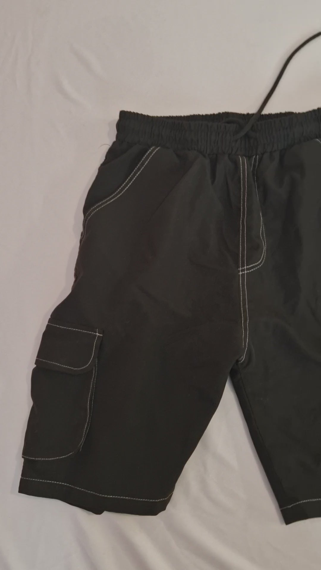 Mens black shorts